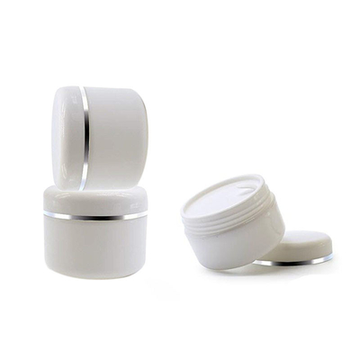 Pot vide en plastique de bouteille de voyage de visage de crème de conteneur cosmétique rechargeable de lotion