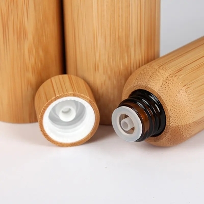 15 ml 30 ml 50 ml Bouteille en verre d' huile essentielle cosmétique de bambou vide