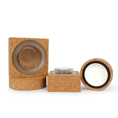 Papier écologique de luxe Bouteille en verre Bouteilles de shampooing Bouteilles de lotion Bouteilles vides
