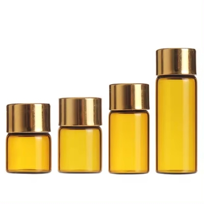 1 ml 2 ml 3 ml 5 ml Bouteille de parfums en verre ambre Bouteille cosmétique