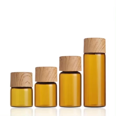 1 ml 2 ml 3 ml 5 ml Bouteille de parfums en verre ambre Bouteille cosmétique
