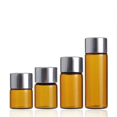 1 ml 2 ml 3 ml 5 ml Bouteille de parfums en verre ambre Bouteille cosmétique