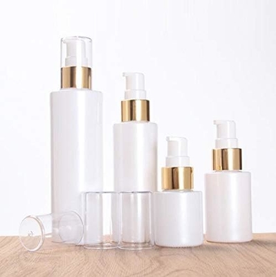 Bouteilles de lotion de verre congelé de 120 ml 4 oz Bouteilles de pompe et de distributeur Bouteilles de cosmétiques