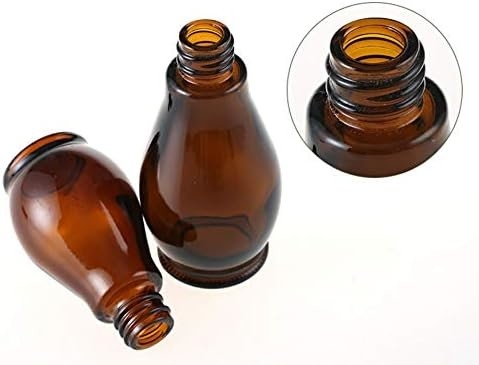 Bouteilles de verre ambrée 100 ml Bouteille de pompe de crème cosmétique