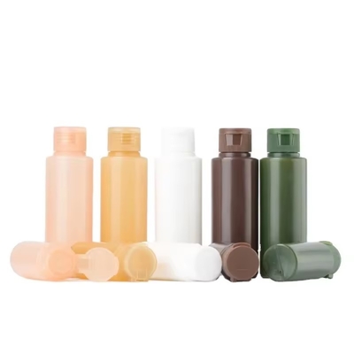 Bouteille de gel de douche cosmétique Bouteille de lotion en plastique Bouteilles de voyage anti-fuite