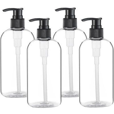 16OZ/500ml Bouteilles de pompe en plastique vides Dispenser des récipients rechargeables durables