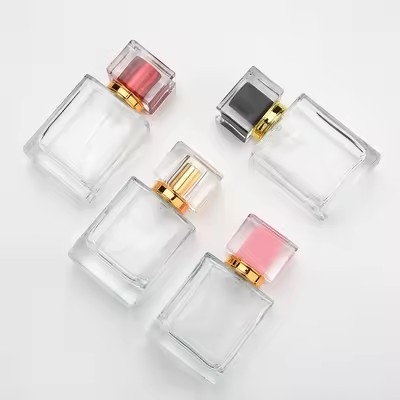 Bouteilles en verre emballage de parfums Mini 50 ml 30 ml bouteilles de parfums vides