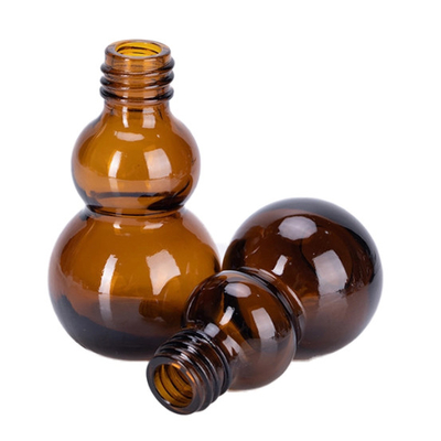 15 ml 30 ml bouteille gouttelette en verre ambre Bouteilles d' huile essentielle pour les cheveux et l' huile corporelle