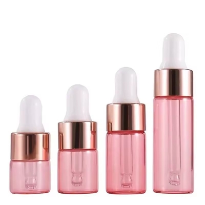 Fourniture d'usine 1ml 2ml 3ml 5ml gouttelette mélangeur d' huiles essentielles bouteille en verre
