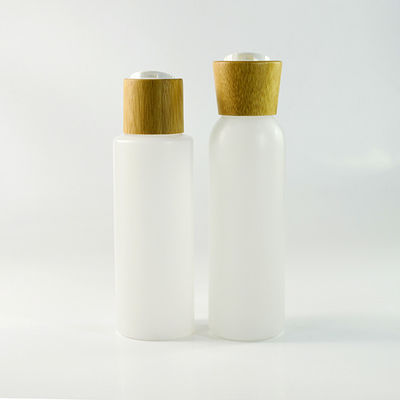 conteneurs 18/410 30ml de empaquetage cosmétiques avec le chapeau en bambou 112 x 75mm de compte-gouttes de sérum