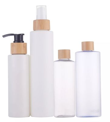 4oz 28/410 a réutilisé la bouteille en plastique transparente cosmétique de l'emballage 100ml