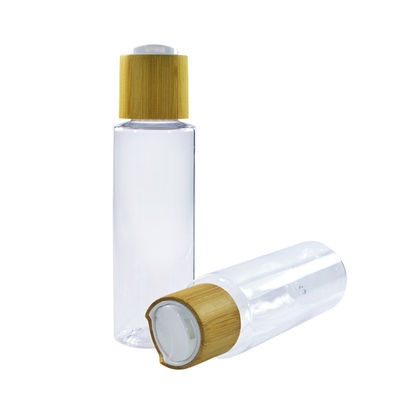 le cosmétique 200ml en plastique met 33mm en bouteille les pots cosmétiques en verre de 33/415 4 onces avec les couvercles BPA libres