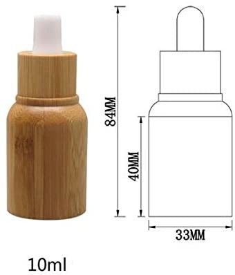 18/410 verre d'Aromatherapy de 18mm met le compte-gouttes en bouteille 10ml en verre met 3,3 pouces en bouteille