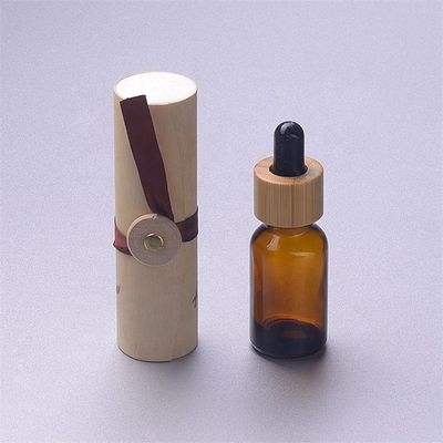 Bouteilles en verre vides d'huile essentielle de compte-gouttes 18/410 protection 18mm UV 60ml 2oz