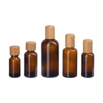 Le compte-gouttes de l'huile 410 essentielle d'Amber Decorative 18 met 10ml en bouteille 18mm
