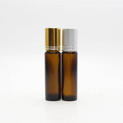 les bouteilles de 22/400 rouleau de 22mm 0.2oz Amber Glass Oil Bottles 5ml entassent en vrac écologique