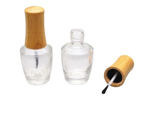 bouteille en verre vide de vernis à ongles 15ml