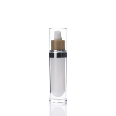 La pompe privée d'air de 1 once 30ml met 33mm en bouteille 33/415 bouteille vide de base avec la pompe