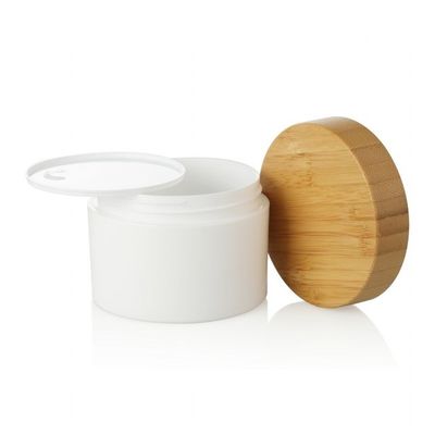 GV vide en verre blanc des pots 120g 80ml de conteneurs de crème de visage