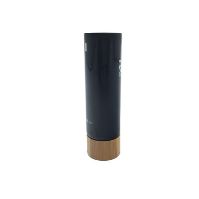 emballage doux cosmétique en aluminium du tube 200ml pour le couvercle en bambou 40/400 40MM de cosmétiques