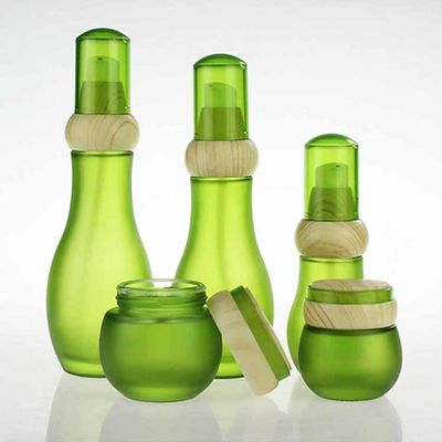 40ml lotion cosmétique de corps de bouteilles 32/400 en verre jet en verre de 4 onces met en vrac en bouteille