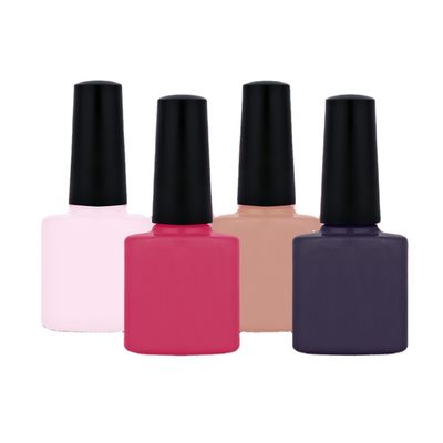 Le verre noir de gel de bouteille ODM en bambou 10ml 0.5oz de bouteille de vernis à ongles