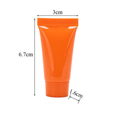 10g PE de empaquetage cosmétique 10ml de tube de 1,17 pouces de tube en aluminium mou cosmétique de shampooing