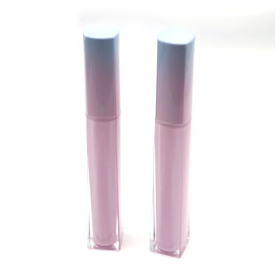 les tubes de mascara de 10ml 7g entassent en vrac tube rose lumineux de mascara de l'aluminium 20mm