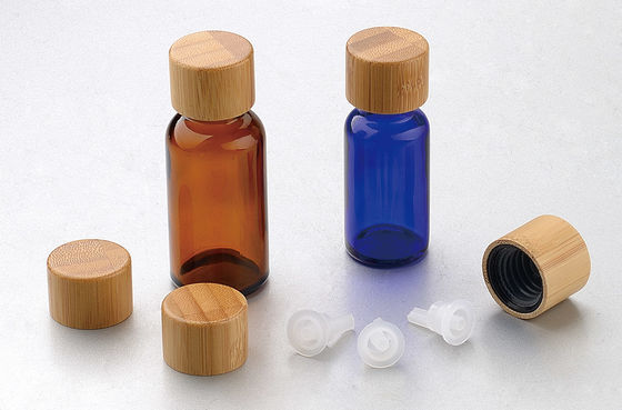 Les bouteilles de 18/410 huile essentielle de 18MM lissent les récipients d'entreposage de fermeture 10cc