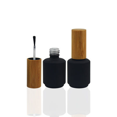 Bouteilles polonaises 5ml 0.17oz UV 10000PCS d'ongle de gel vide de fantaisie de noir