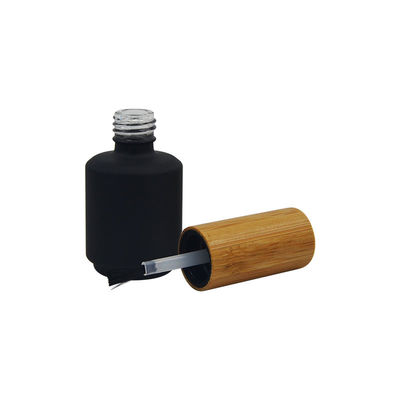 Bouteilles polonaises 5ml 0.17oz UV 10000PCS d'ongle de gel vide de fantaisie de noir