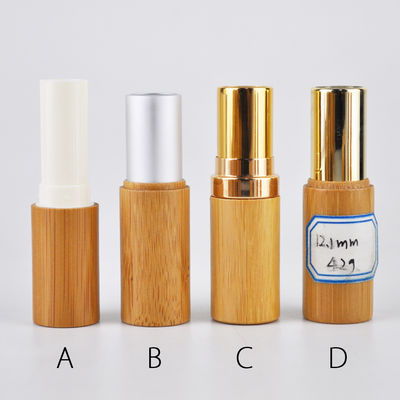 bambou écologique mignon des conteneurs 5g de baume de tubes de lustre de lèvre de 6g 5ml