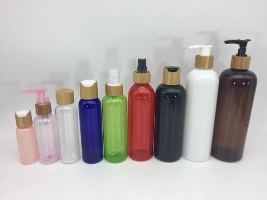 Les pots cosmétiques en plastique de bouteilles de 4 onces 120ml 500ml 10in avec des couvercles entassent en vrac 63mm