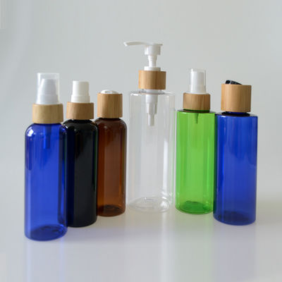 Les pots cosmétiques en plastique de bouteilles de 4 onces 120ml 500ml 10in avec des couvercles entassent en vrac 63mm