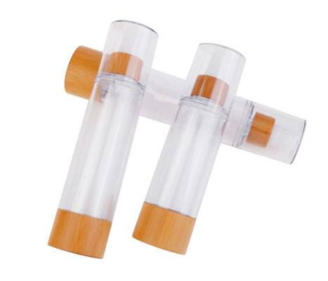 le cosmétique biodégradable de 80ml 4oz cogne l'emballage cosmétique de bouteilles privées d'air de 42mm