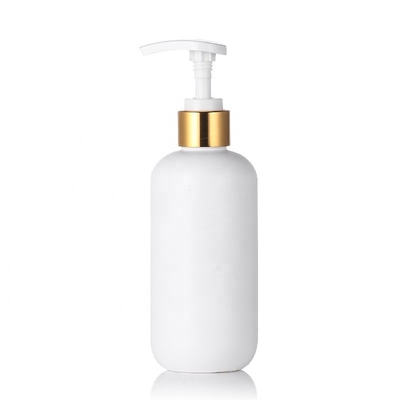 120 - bouteilles 500ml cosmétiques en plastique vides avec la pompe de jet de lotion d'or
