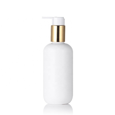 120 - bouteilles 500ml cosmétiques en plastique vides avec la pompe de jet de lotion d'or
