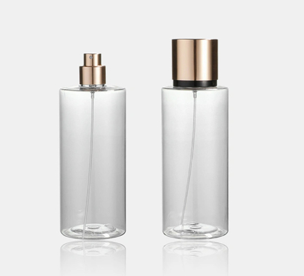 bouteilles en plastique vides du jet 250ml avec la pompe en aluminium