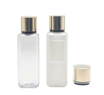 bouteilles en plastique vides du jet 250ml avec la pompe en aluminium