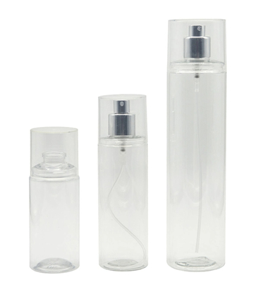 bouteilles en plastique vides du jet 250ml avec la pompe en aluminium