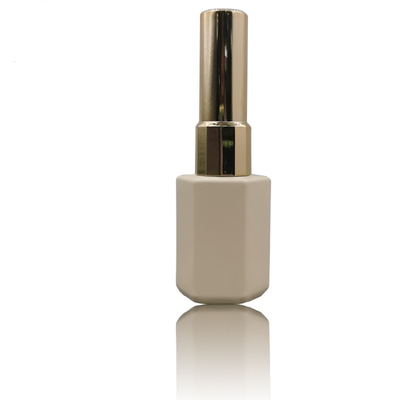 Bouteille Matte Ivory Clear Empty de vernis à ongles de la place 12ml