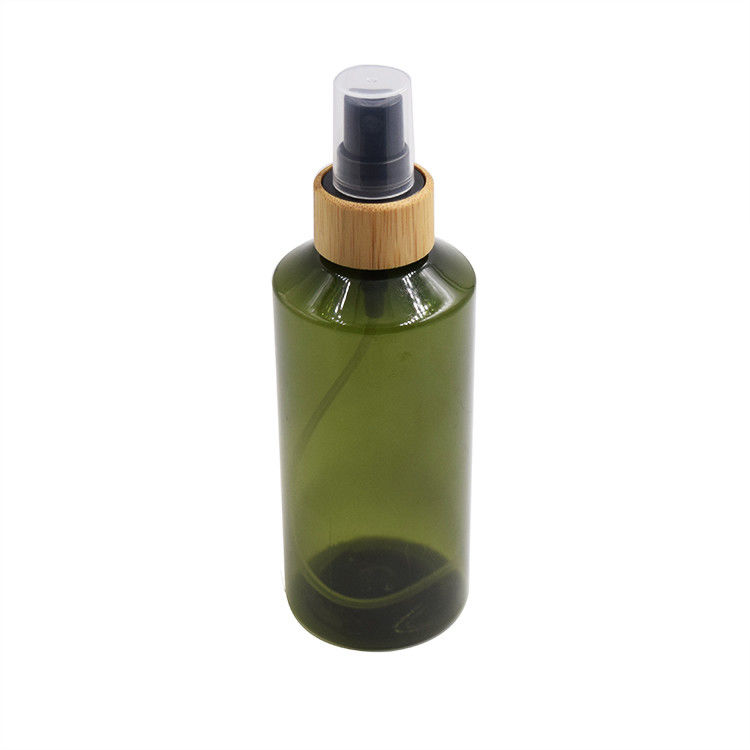 10ml olive 5,5&quot; organique bouteilles vides de jet du pot 20/410 cosmétique en bambou de couvercle petites