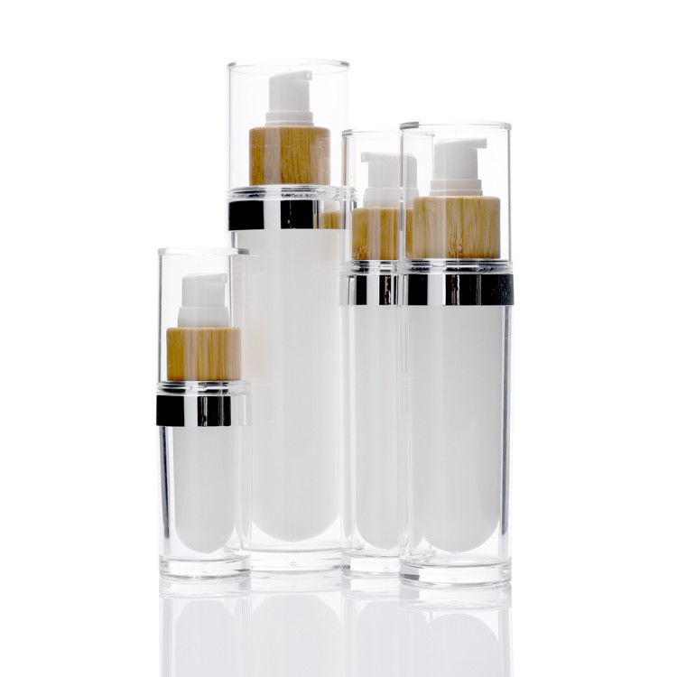 La pompe privée d'air de 1 once 30ml met 33mm en bouteille 33/415 bouteille vide de base avec la pompe
